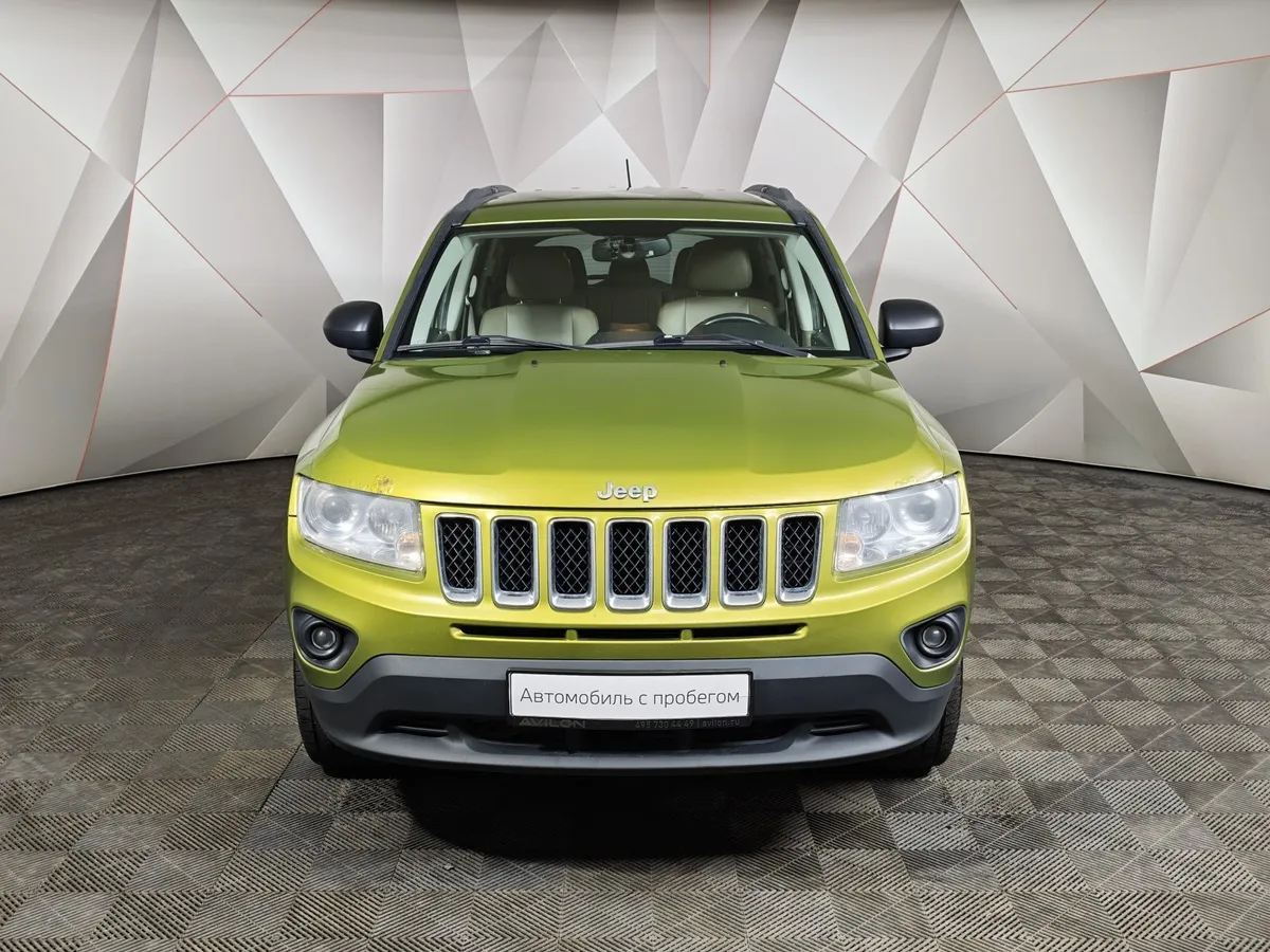 Jeep Compass 2.4 4x4 AT (150 л.с.) Limited Зеленый в АВИЛОН. Слайд №7