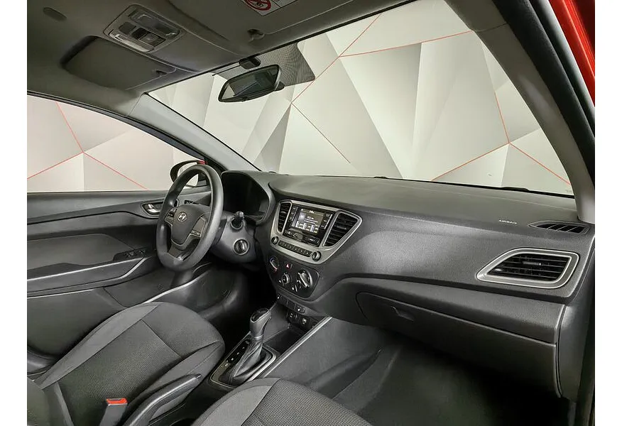 Hyundai Solaris 1.6 AT (123 л.с.) Active Plus Красный в АВИЛОН. Слайд №9
