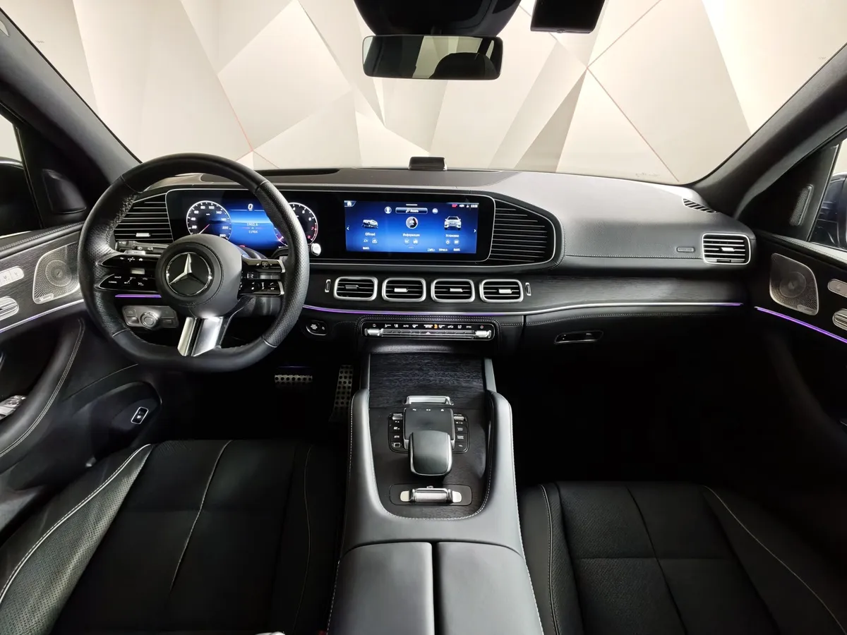Mercedes-Benz GLS 580 9G-TRONIC 4Matic (531 л.с.) Черный в АВИЛОН. Слайд №14
