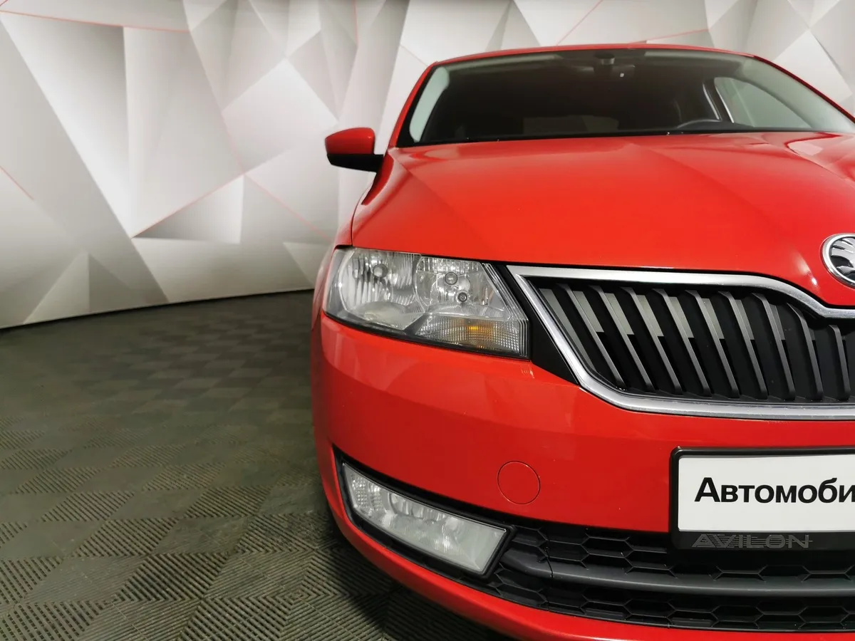 Skoda Rapid 1.4 TSI DSG (125 л.с.) Active Красный в АВИЛОН. Слайд №10