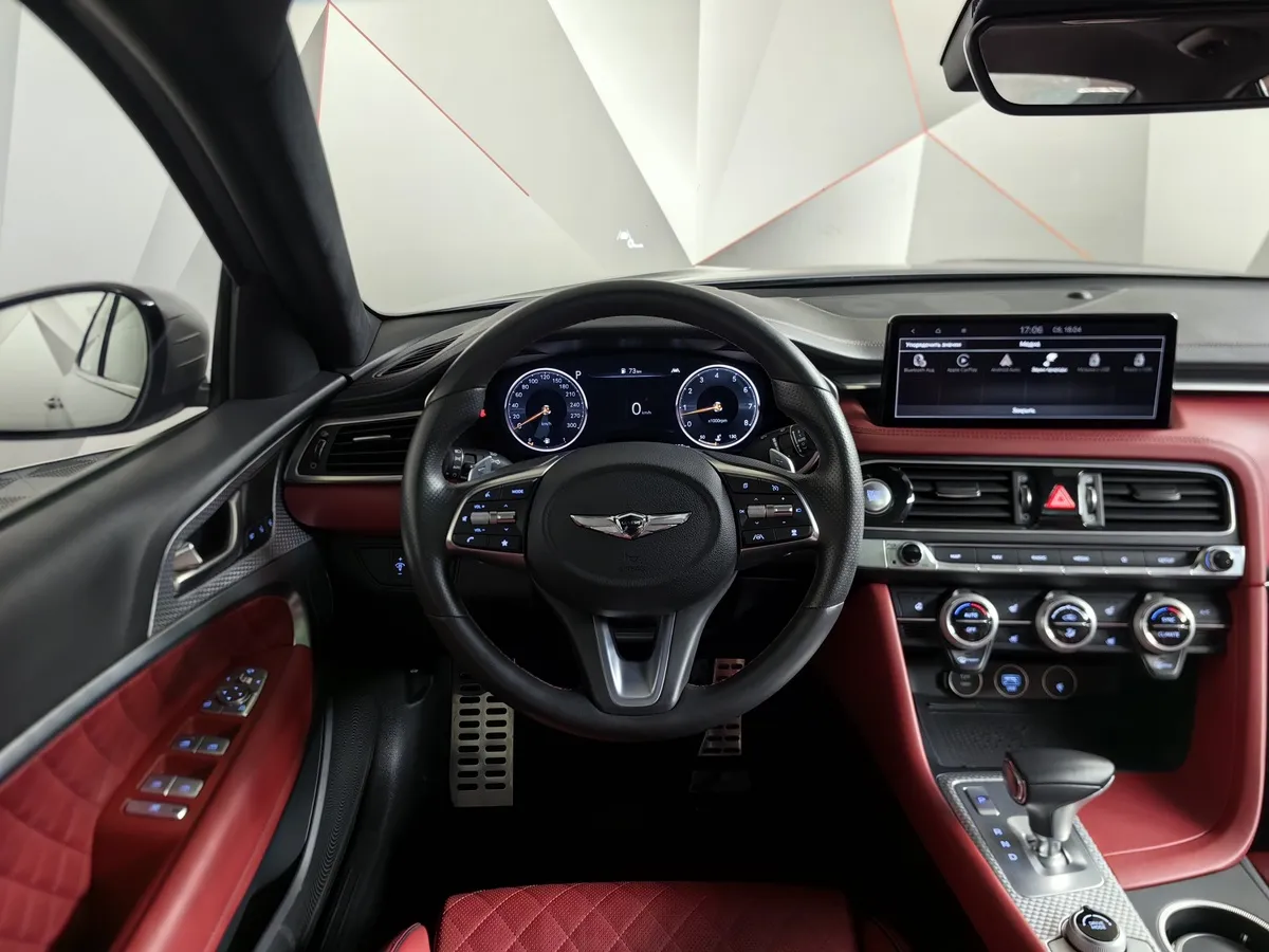 Genesis G70 3.3 T-GDI AT AWD (370 л.с.) Ultimate Серый в АВИЛОН. Слайд №20