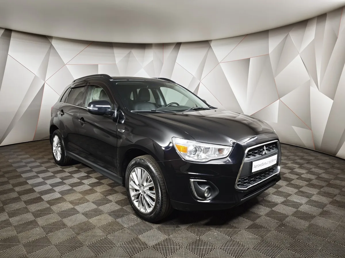 Mitsubishi ASX 2.0 CVT 4WD (150 л.с.) Черный в АВИЛОН. Слайд №3