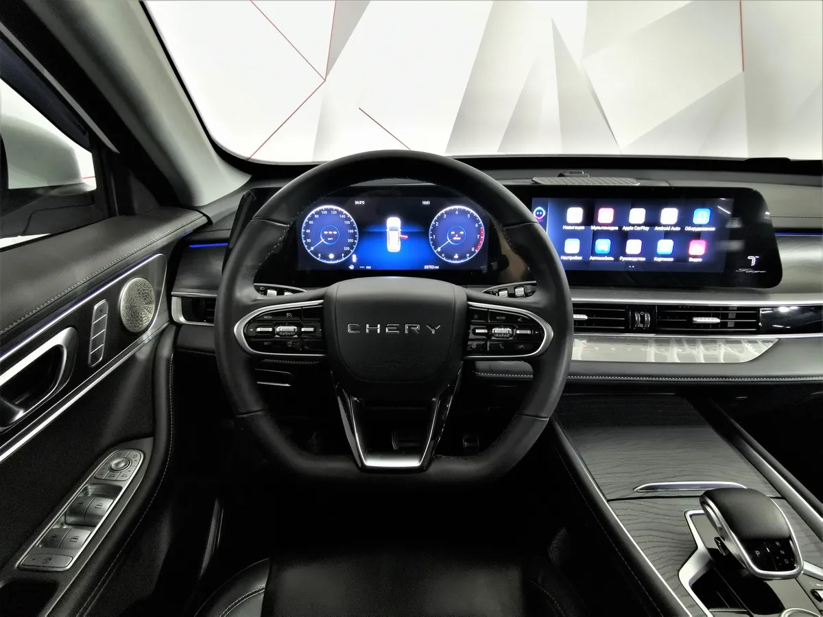 Chery Tiggo 8 Pro Max 1.6T DCT FWD (186 л.с.) Elite Белый в АВИЛОН. Слайд №19