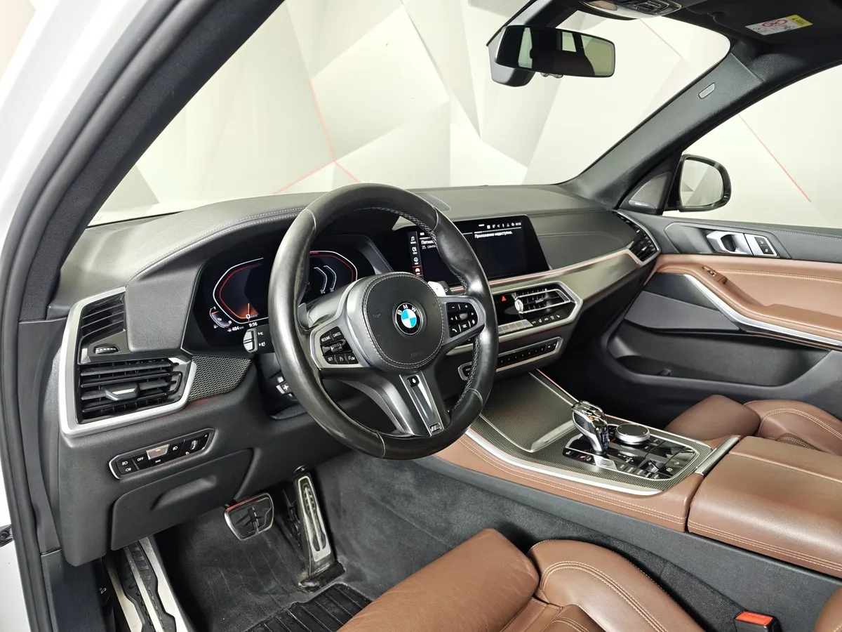 BMW X5 xDrive40i Steptronic (340 л.с.) Белый в АВИЛОН. Слайд №12