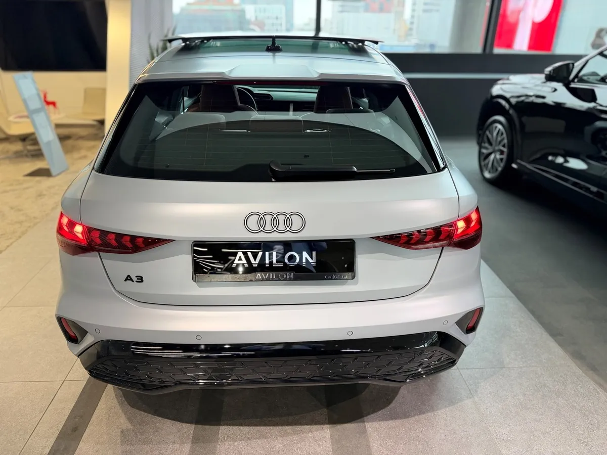 Audi A3 1.5 TFSI AMT (160 л.с.) Серый в АВИЛОН. Слайд №5