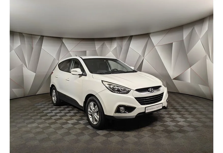Hyundai ix35 2.0 CRDi AT 4WD (136 л.с.) Comfort Белый в АВИЛОН. Слайд №2