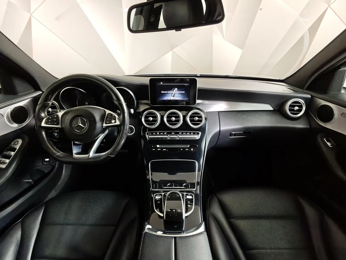 Mercedes-Benz C-Класс C 180 7G-Tronic Plus (150 л.с.) Белый в АВИЛОН. Слайд №14