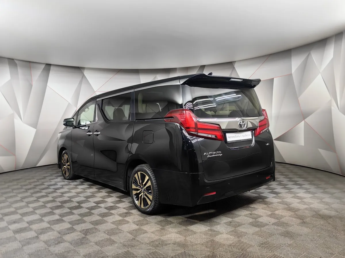 Toyota Alphard 3.5 AT (300 л.с.) Черный в АВИЛОН. Слайд №4