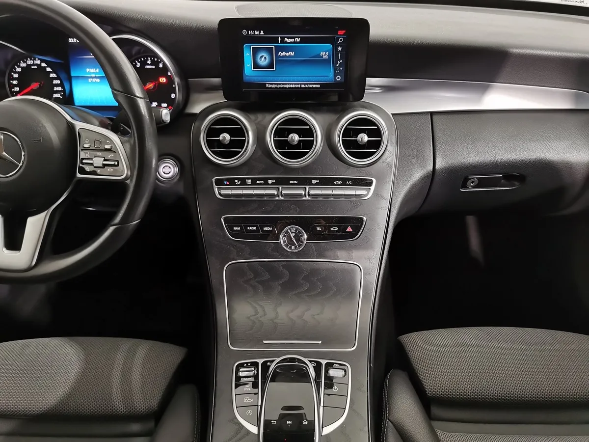 Mercedes-Benz C-Класс C 180 9G-TRONIC (150 л.с.) Avantgarde Серебристый в АВИЛОН. Слайд №14