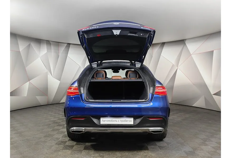 Mercedes-Benz GLE Купе 350 d 4MATIC 9G-TRONIC (249 л.с.) Особая серия Синий в АВИЛОН. Слайд №12