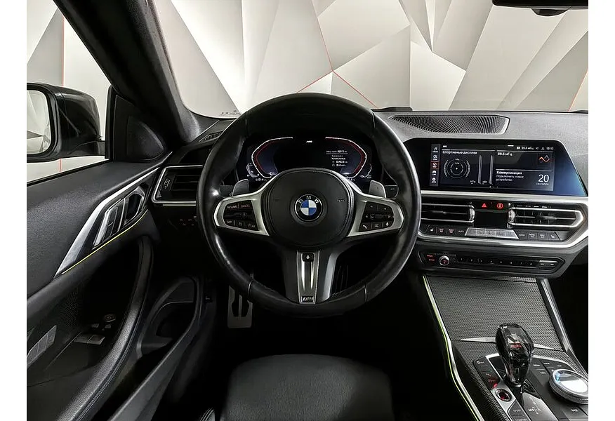 BMW 4 серия 420i AT (184 л.с.) Белый в АВИЛОН. Слайд №9
