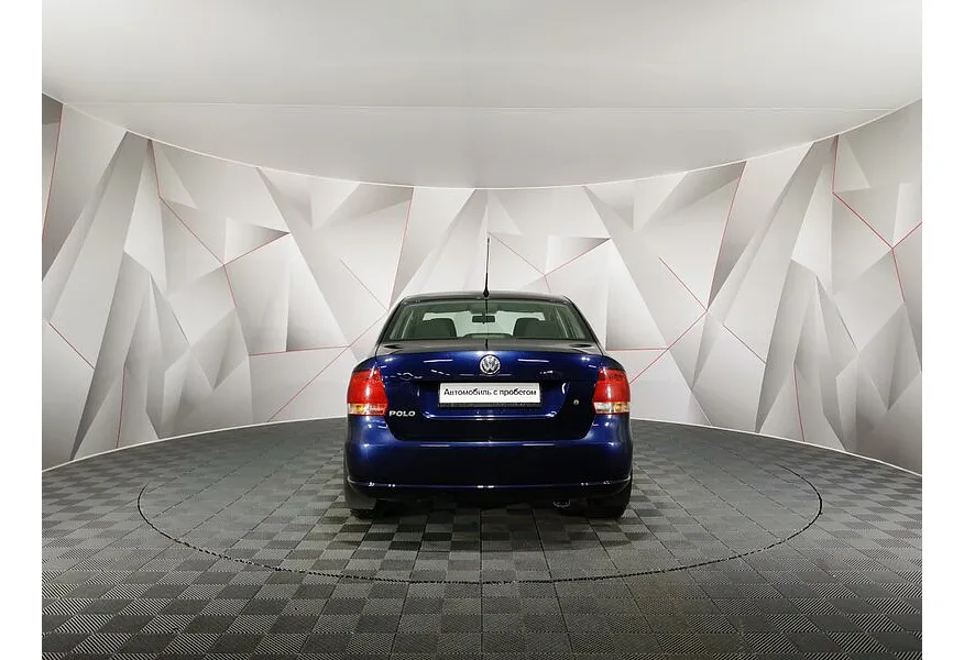 Volkswagen Polo 1.6 MPI AT (110 л.с.) Highline Синий в АВИЛОН. Слайд №8