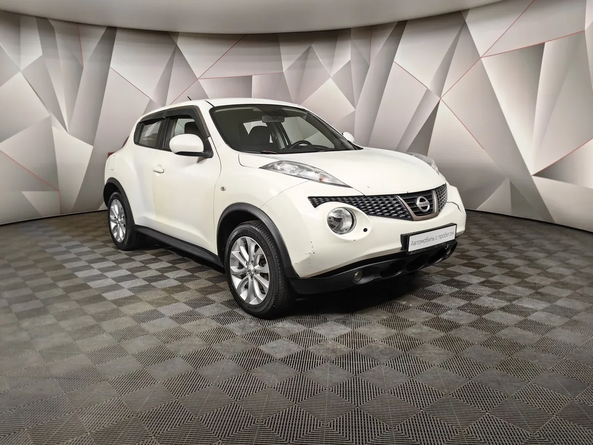 Nissan Juke 1.6 CVT (117 л.с.) Белый в АВИЛОН. Слайд №3