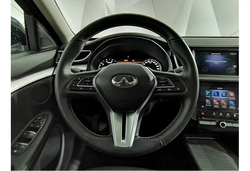 Infiniti QX50 2.0 VC-T CVT AWD (249 л.с.) Белый в АВИЛОН. Слайд №9