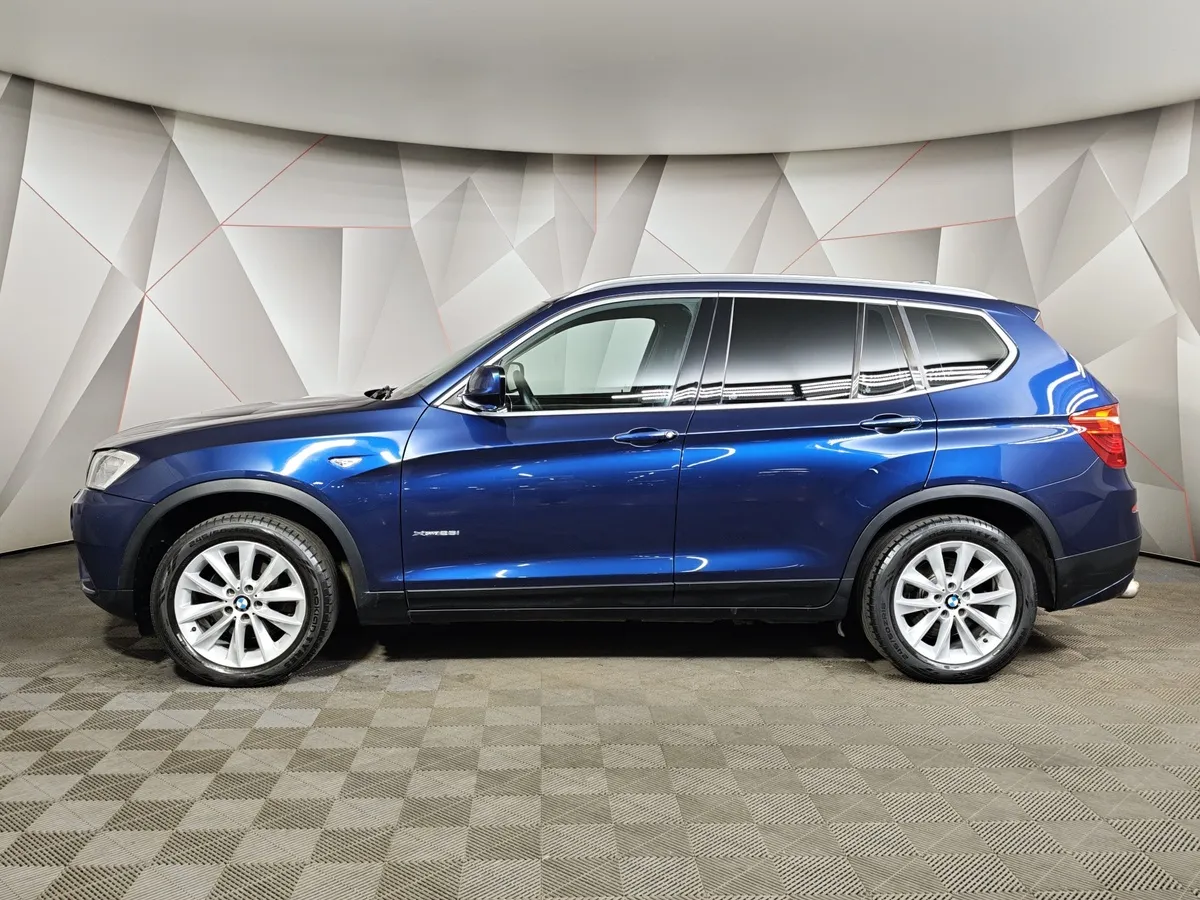 BMW X3 xDrive28i AT (245 л.с.) Синий в АВИЛОН. Слайд №5