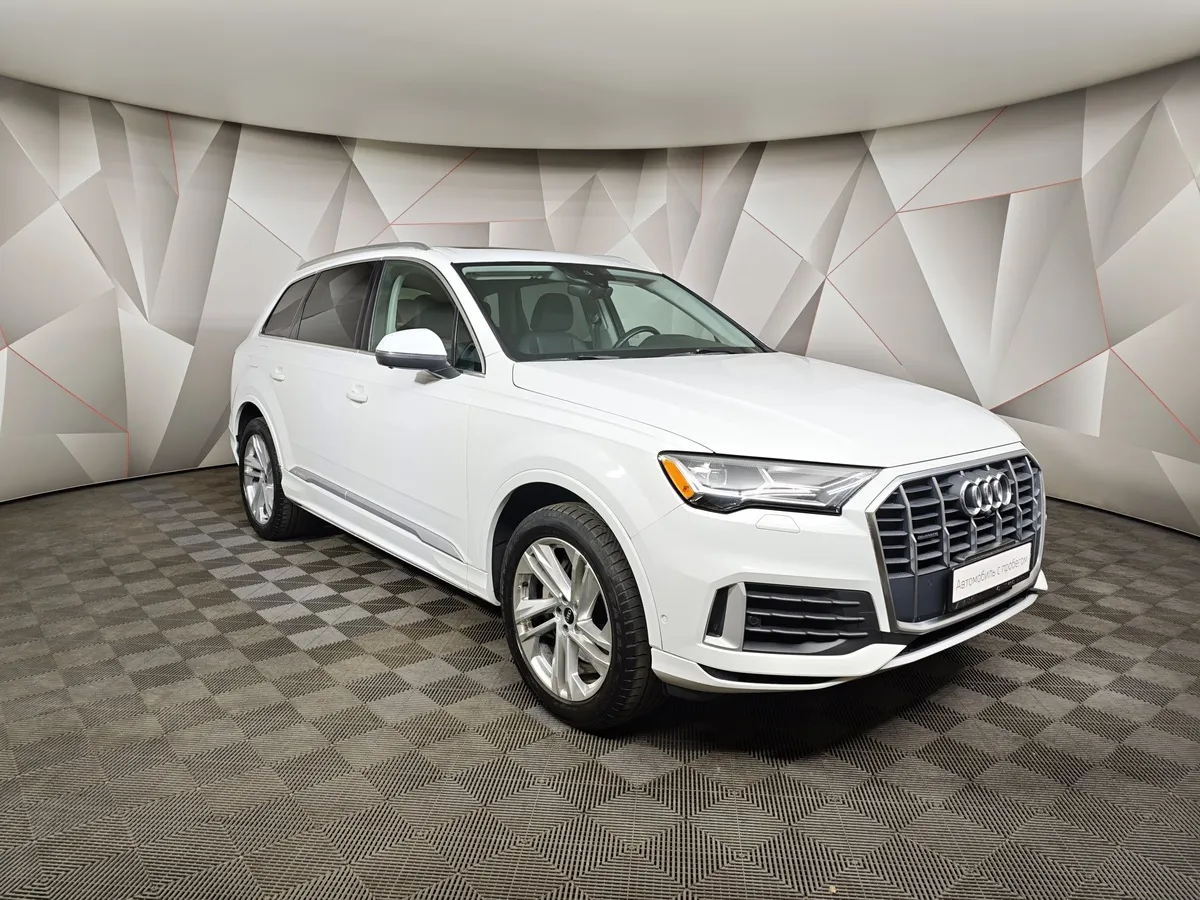 Audi Q7 3.0 TFSI Tiptronic quattro (333 л.с.) Белый в АВИЛОН. Слайд №3
