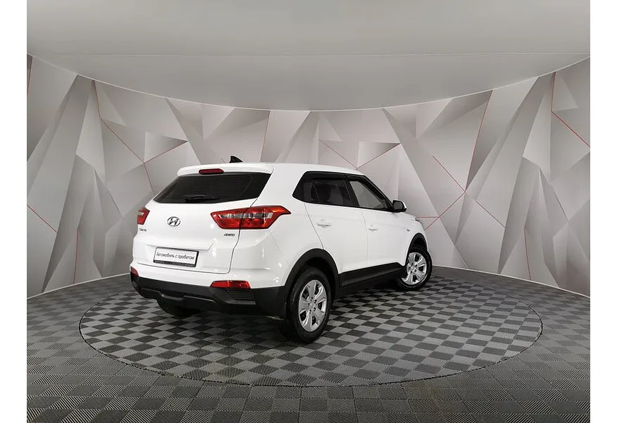 Hyundai Creta 1.6 AT AWD (121 л.с.) Travel + Advanced Белый в АВИЛОН. Слайд №2