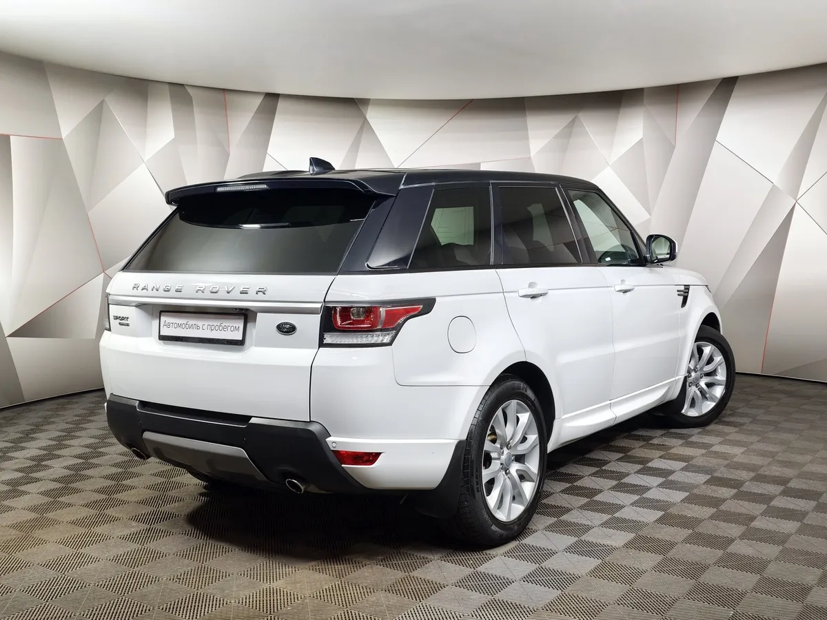 Land Rover Range Rover Sport 3.0 TDV6 AT AWD (249 л.с.) SE Белый в АВИЛОН. Слайд №2