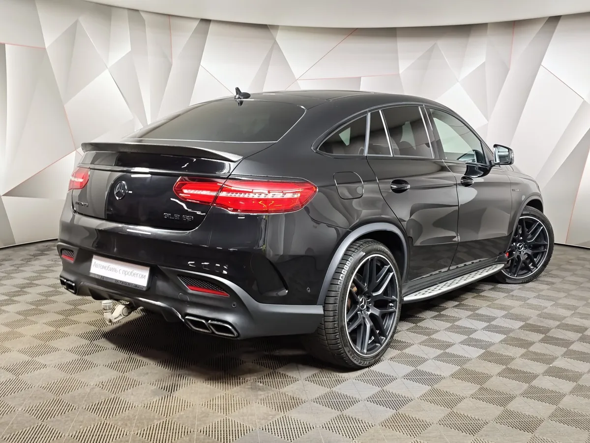 Mercedes-Benz GLE Купе AMG 63 4MATIC 7G-TRONIC (557 л.с.) Черный в АВИЛОН. Слайд №2