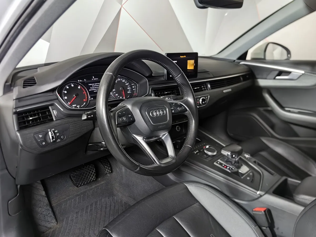 Audi A4 2.0 TFSI S tronic quattro (249 л.с.) Advance Белый в АВИЛОН. Слайд №19