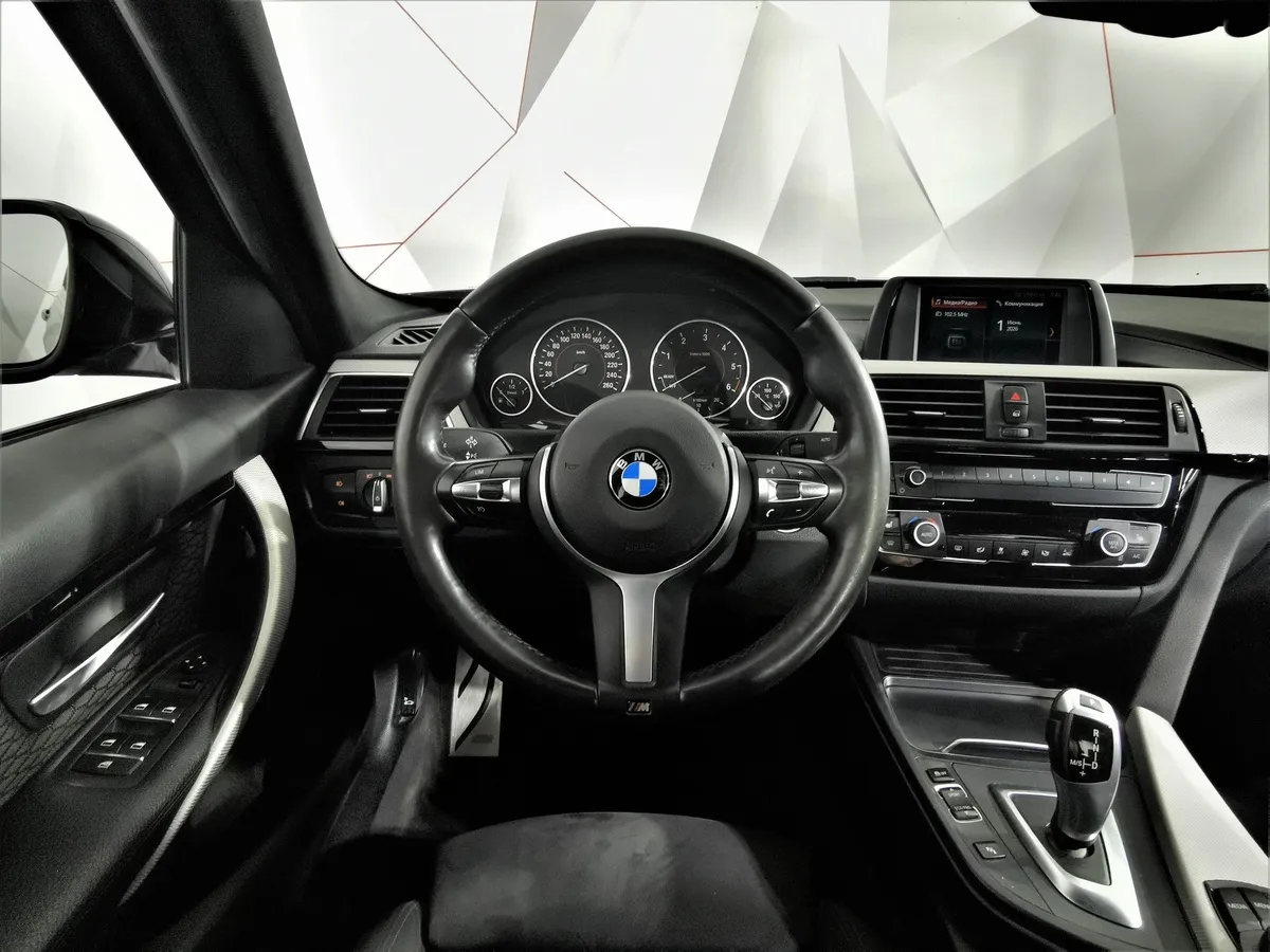 BMW 3 серия 320d AT (190 л.с.) Черный в АВИЛОН. Слайд №15