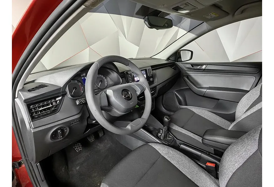 Skoda Rapid 1.6 MT (90 л.с.) Красный в АВИЛОН. Слайд №9