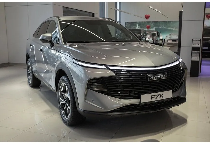 Haval F7x 2.0 DCT 4WD (192 л.с.) Premium Серый в АВИЛОН. Слайд №2