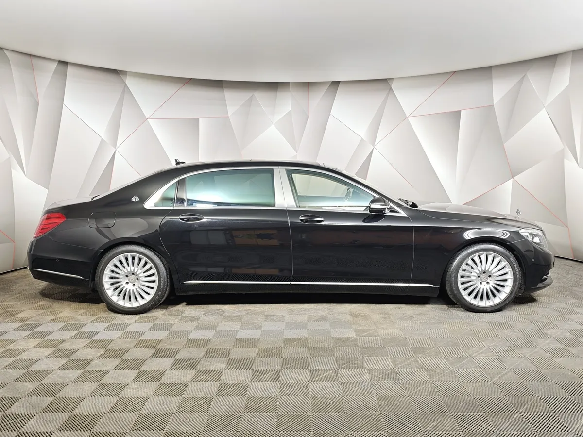 Mercedes-Benz S-Класс S 500 Maybach 9G-TRONIC (455 л.с.) Черный в АВИЛОН. Слайд №6