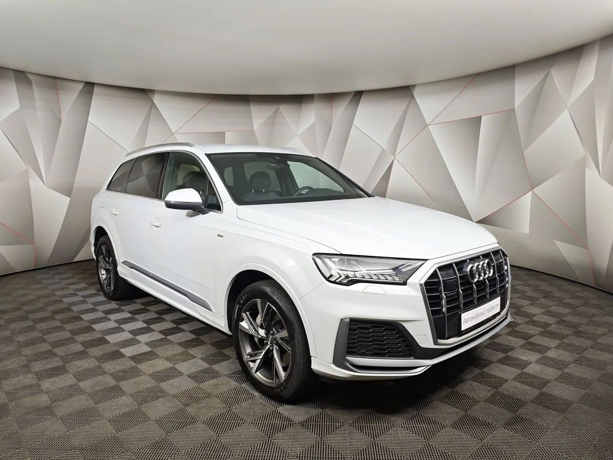 Audi Q7 3.0 TFSI Tiptronic quattro (249 л.с.) Белый в АВИЛОН. Слайд №3