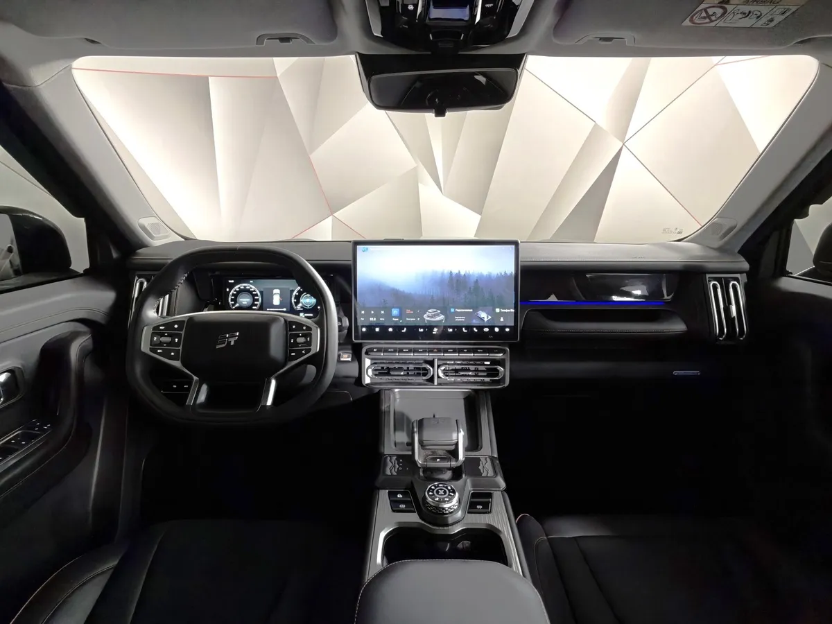 JETOUR T1 2.0T AT 4WD (245 л.с.) Luxury Черный в АВИЛОН. Слайд №14