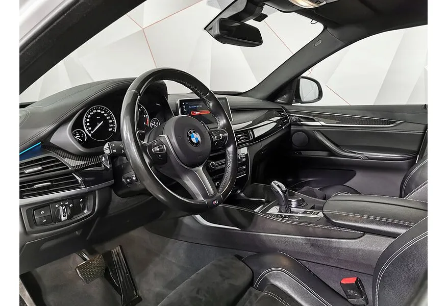 BMW X6 xDrive30d Steptroniс (249 л.с.) Белый в АВИЛОН. Слайд №12
