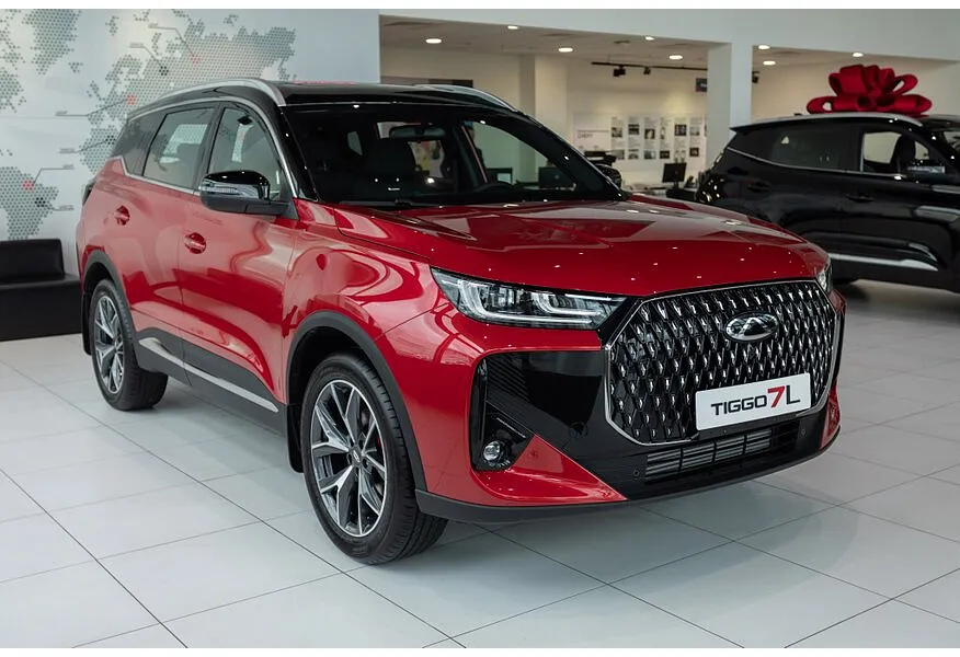 АВИЛОН - Chery Tiggo 7L 1.6T DCT 4WD (150 л.с.) Prime (2 цвета) Красный - slide 1