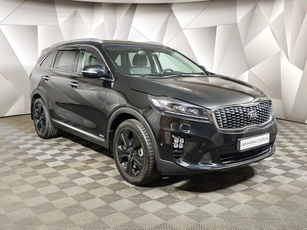 Kia Sorento 2.2 D AT AWD (5 мест) (200 л.с.) Comfort Черный в АВИЛОН. Слайд №3