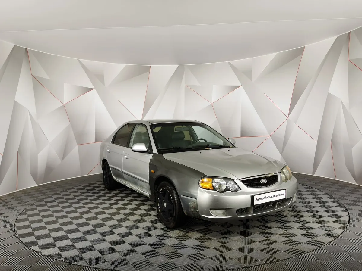 Kia Shuma 1.6 MT (101 л.с.) Серый в АВИЛОН. Слайд №3