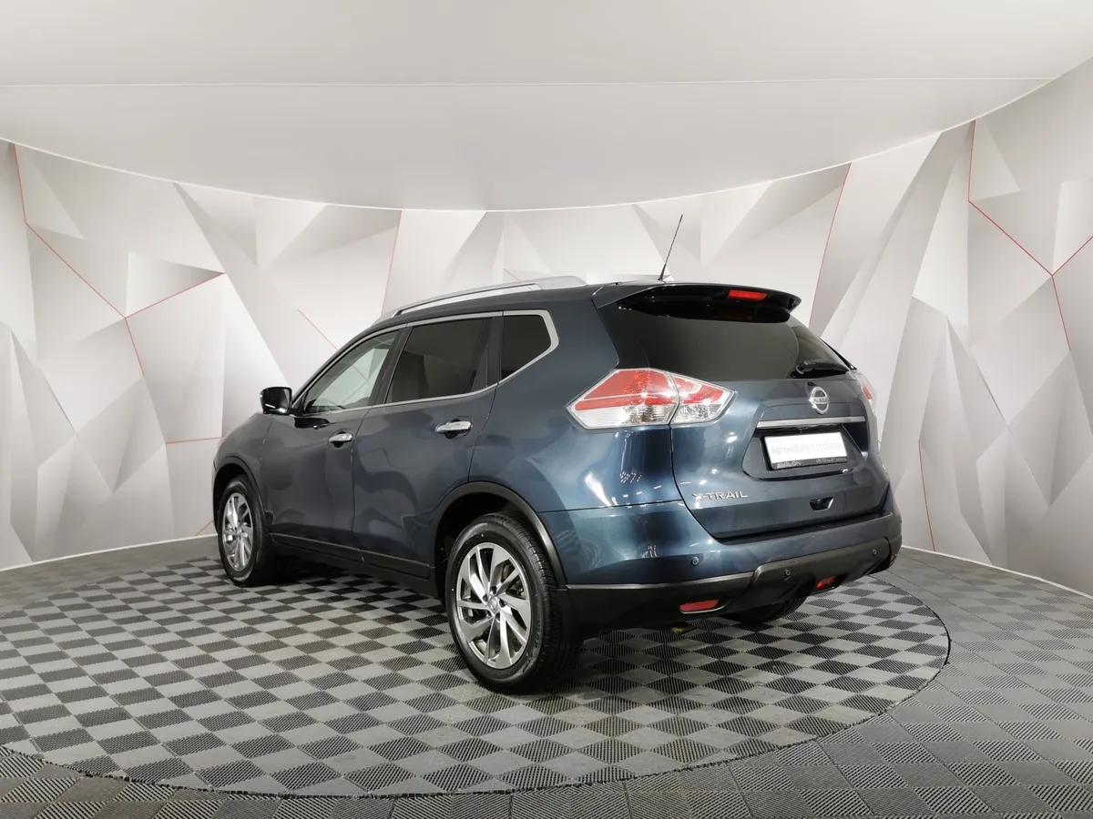 Nissan X-Trail 2.5 CVT AWD (171 л.с.) Синий в АВИЛОН. Слайд №4