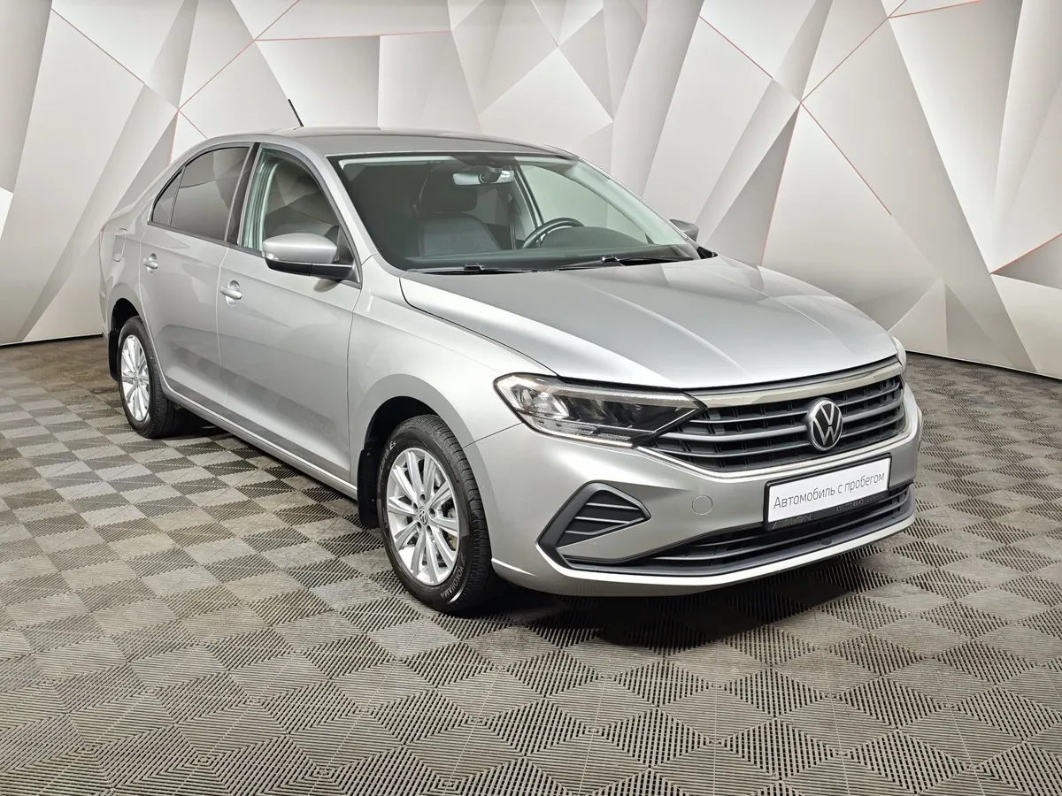 Volkswagen Polo 1.6 MPI AT (110 л.с.) Status Серебристый в АВИЛОН. Слайд №3