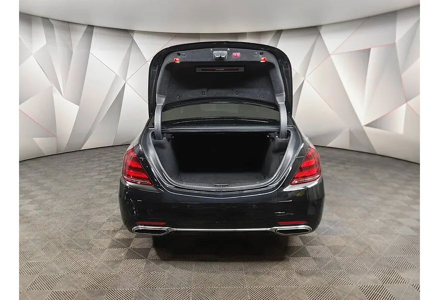 Mercedes-Benz S-Класс S 350 d 9G-Tronic 4Matic длинная база (249 л.с.) Черный в АВИЛОН. Слайд №12