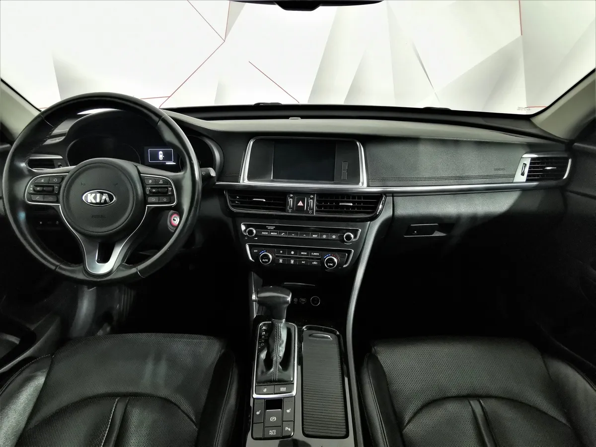 Kia Optima 2.0 T AT (245 л.с.) GT Черный в АВИЛОН. Слайд №13
