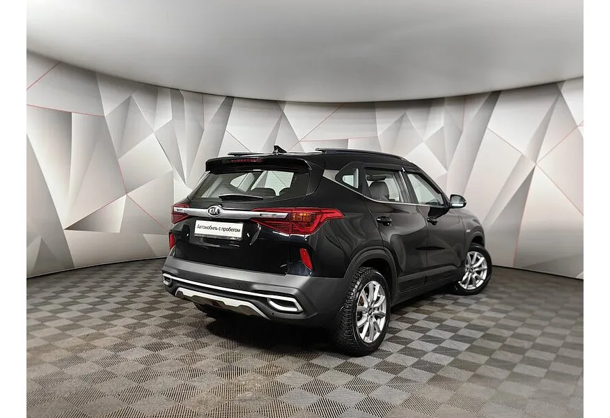 Kia Seltos 1.6 MPI AT 4WD (121 л.с.) Style Черный в АВИЛОН. Слайд №2