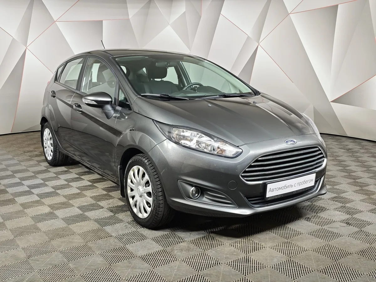 Ford Fiesta 1.4 MT (80 л.с.) Ghia Серый в АВИЛОН. Слайд №3