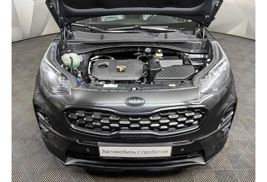 Kia Sportage 2.0 MPI AT 4WD (150 л.с.) Luxe Черный в АВИЛОН. Слайд №11