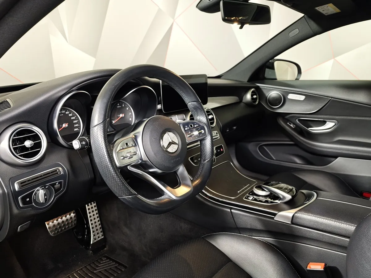 Mercedes-Benz C-Класс C 180 9G-TRONIC (150 л.с.) Sport Серый в АВИЛОН. Слайд №18