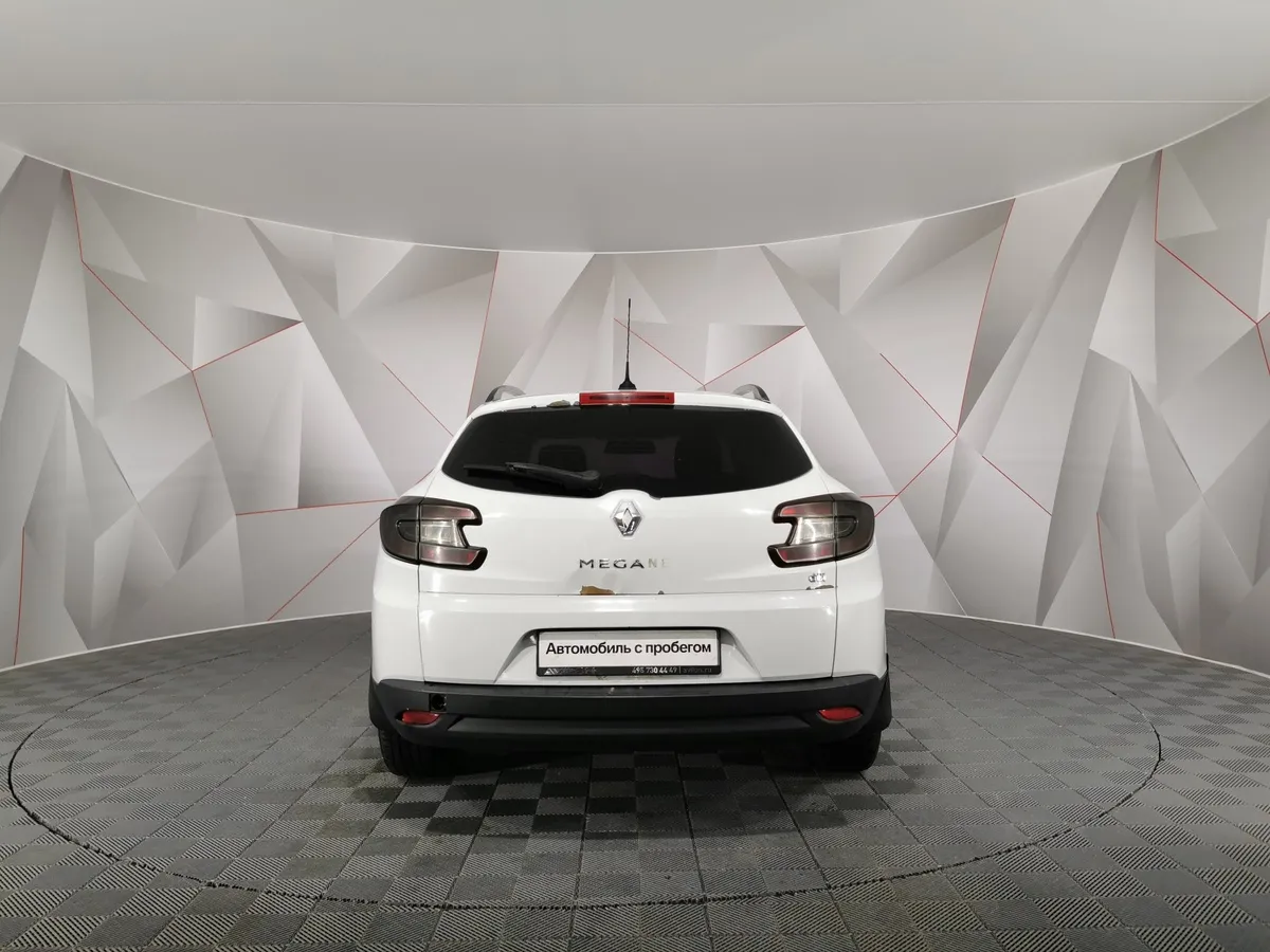 Renault Megane 1.5 dCi MT (90 л.с.) Белый в АВИЛОН. Слайд №8