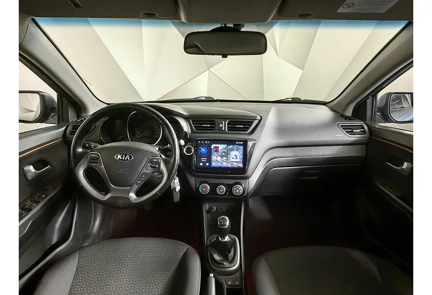Kia Rio 1.6 6MT (123 л.с.) Comfort RS Plus Голубой в АВИЛОН. Слайд №14