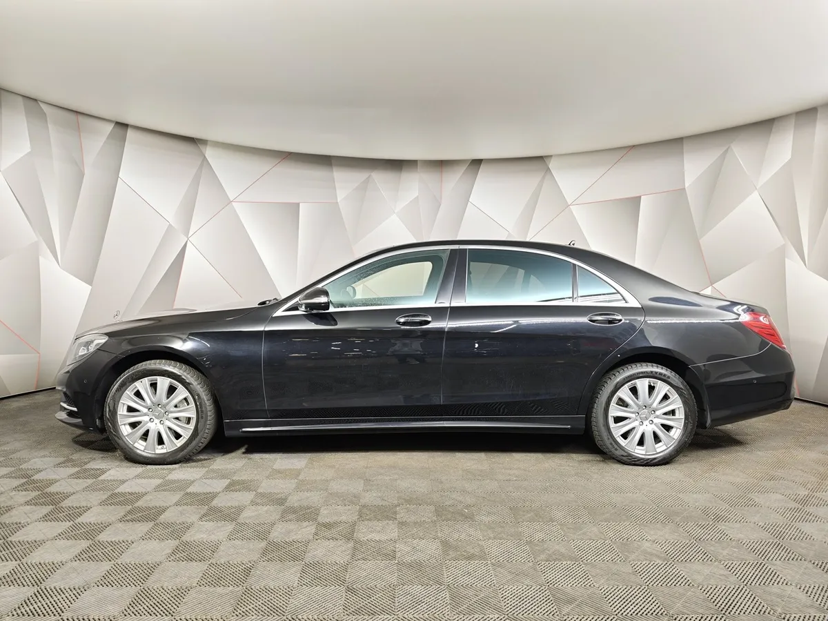 Mercedes-Benz S-Класс S 500 7G-Tronic Plus 4Matic длинная база (455 л.с.) Черный в АВИЛОН. Слайд №5