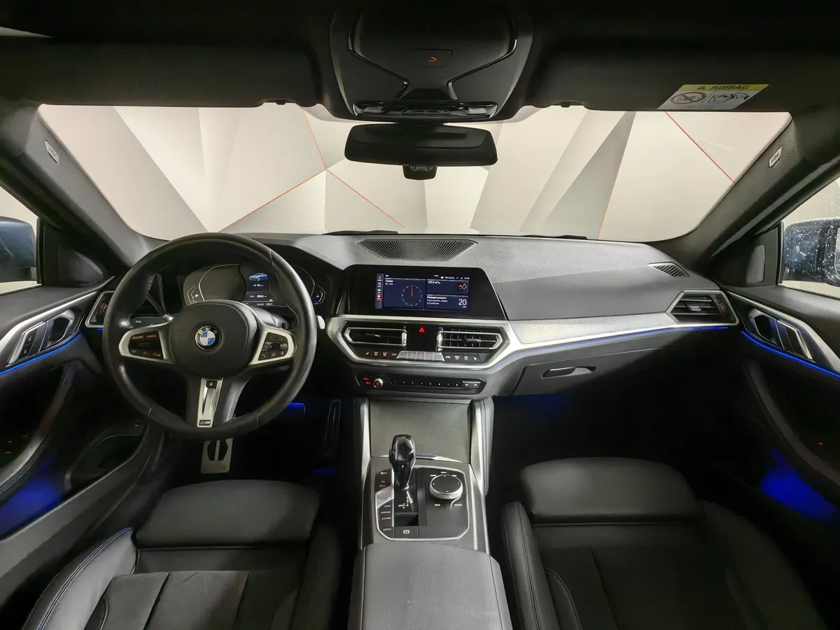 BMW 4 серия 420i AT (184 л.с.) M Sport Pure Синий в АВИЛОН. Слайд №11