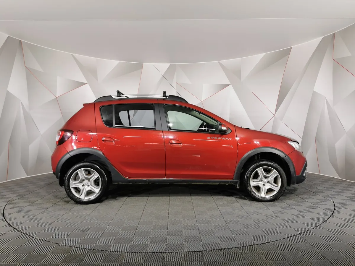 Renault Sandero 1.6 CVT (113 л.с.) Stepway Life City Красный в АВИЛОН. Слайд №6