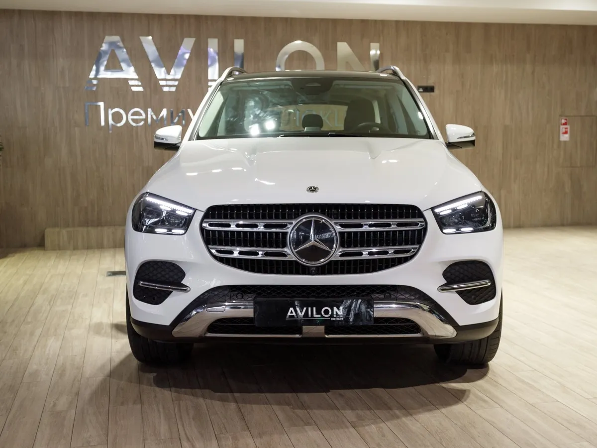 Mercedes-Benz GLE 300d 4MATIC 9G-TRONIC (269 л.с.) Белый в АВИЛОН. Слайд №3