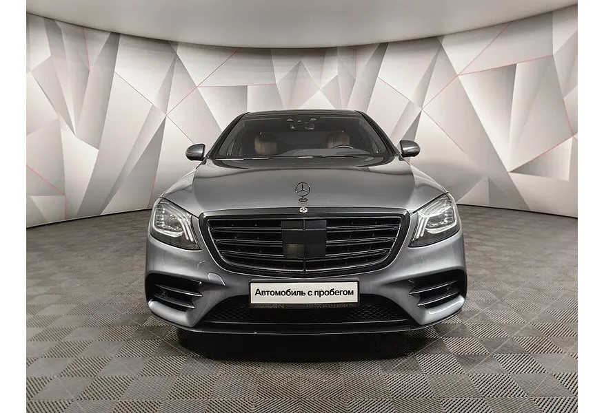 Mercedes-Benz S-Класс S 350 d 9G-Tronic 4Matic длинная база (249 л.с.) Серый в АВИЛОН. Слайд №7
