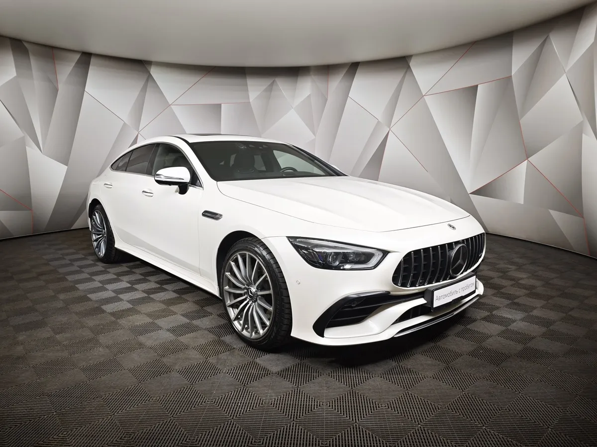 Mercedes-Benz AMG GT 43 4MATIC SPEEDSHIFT TCT 9G (367 л.с.) Особая серия Белый в АВИЛОН. Слайд №3